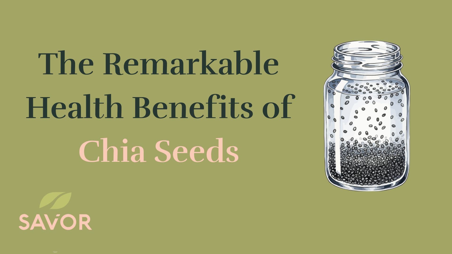 The Remarkable Health Benefits of Chia Seeds