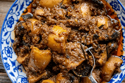 Rich and flavorful Mushroom Rendang under an hour