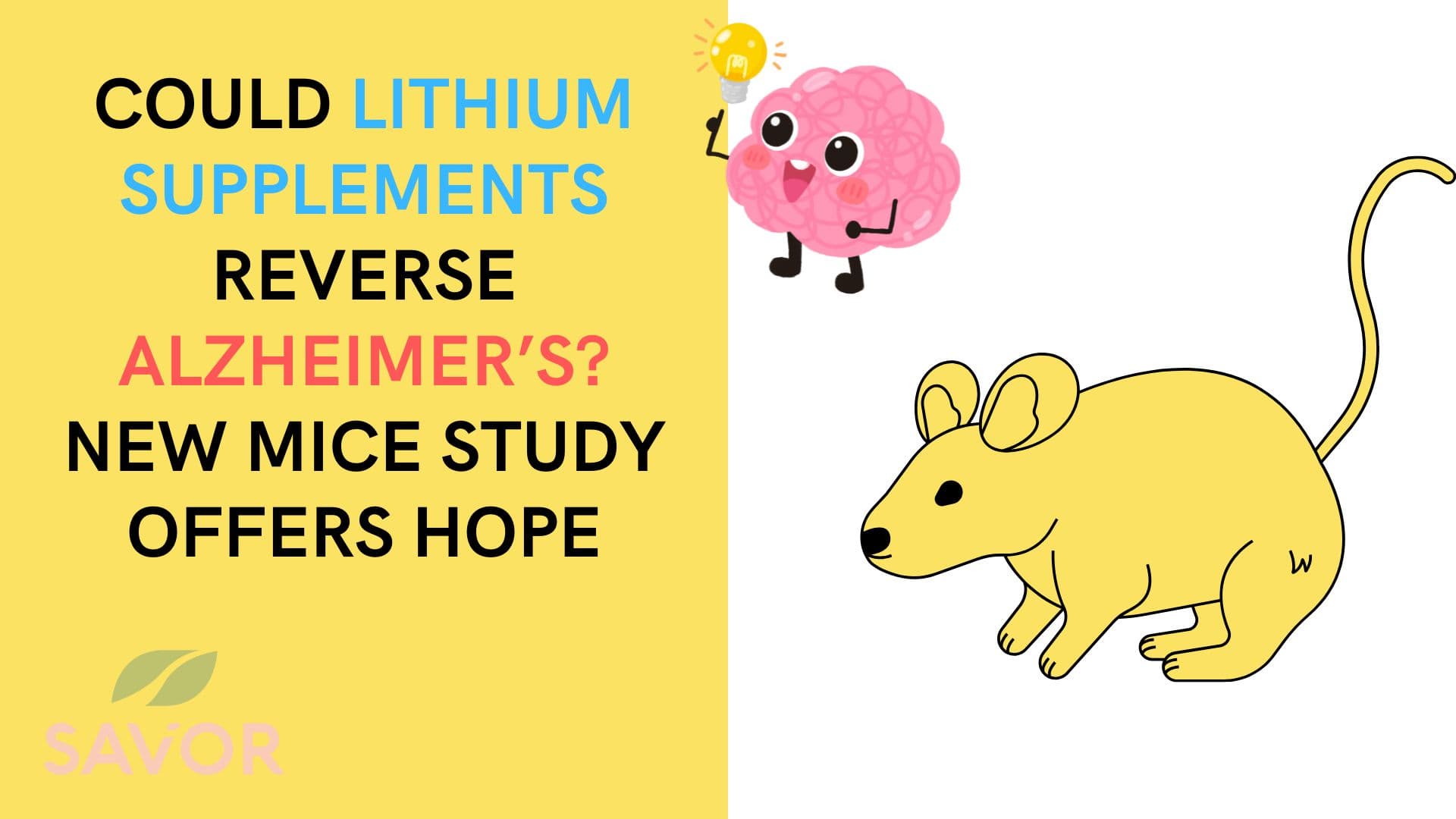 Could Lithium Supplements Reverse Alzheimer’s? New Mice Study Offers Hope